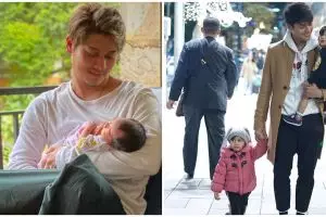 7 Momen Rizky Billar momong keponakan, calon ayah idaman