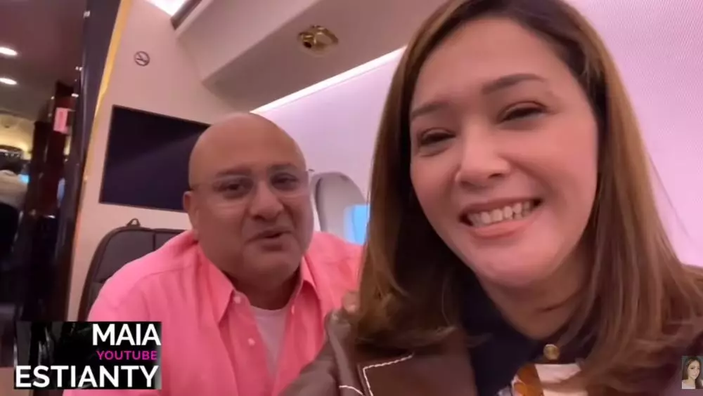 Maia Estianty liburan dengan sang suami pakai jet pribadi © 2020 YouTube/Maia Estianty