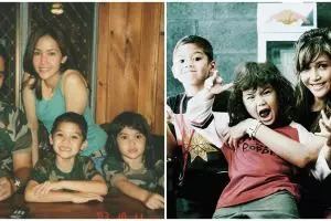 6 Foto kenangan masa kecil Al, El, dan Dul bareng orangtuanya