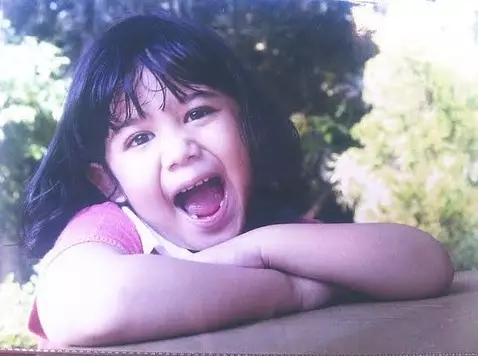 Potret masa kecil Tissa Biani Instagram Potret masa kecil Tissa Biani Instagram