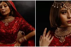 8 Potret Awkarin dalam balutan sari, bak seleb Bollywood