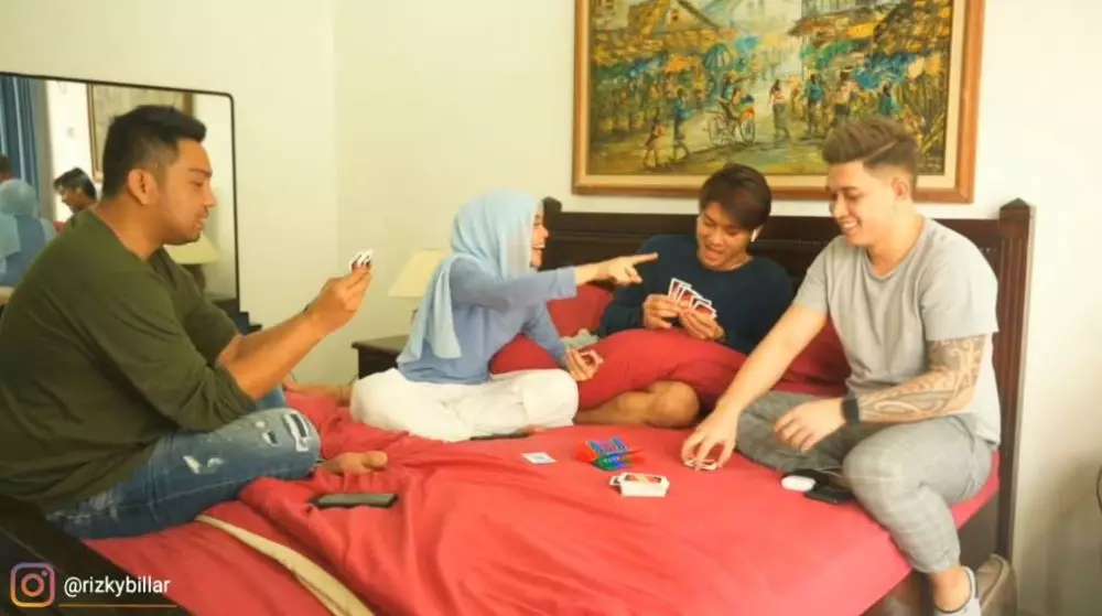 Rizky Billar uno sama Lesty Kejora instagram 