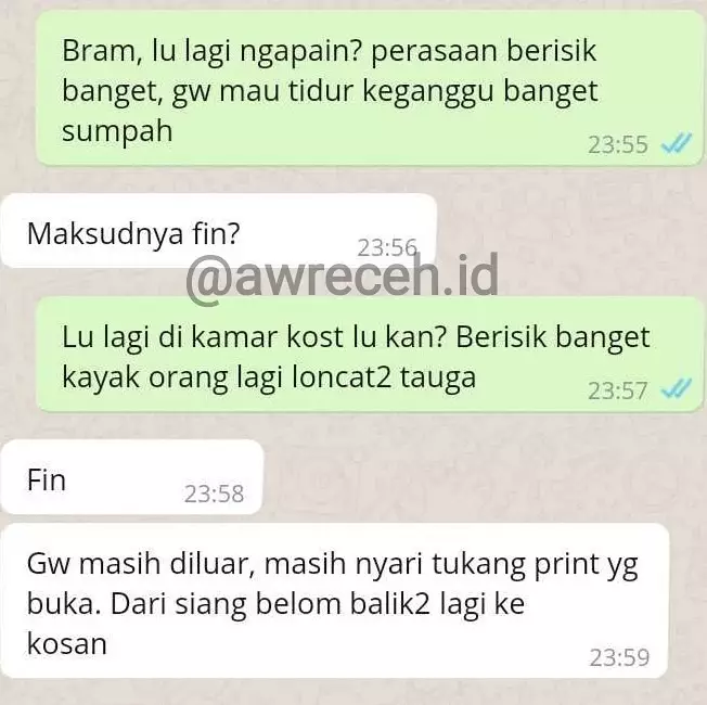 chat lucu salah duga © 2020 instagram.com