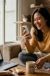 Tertawa sejenak sambil meresapi pesan di dalamnya akan membuat hari-hari terasa lebih ringan dan berwarna.