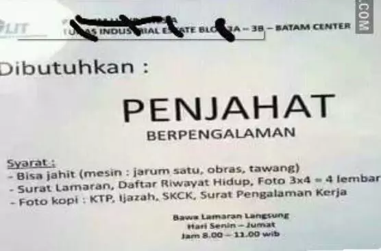 lowongan kerja absurd berbagai sumber lowongan kerja absurd berbagai sumber