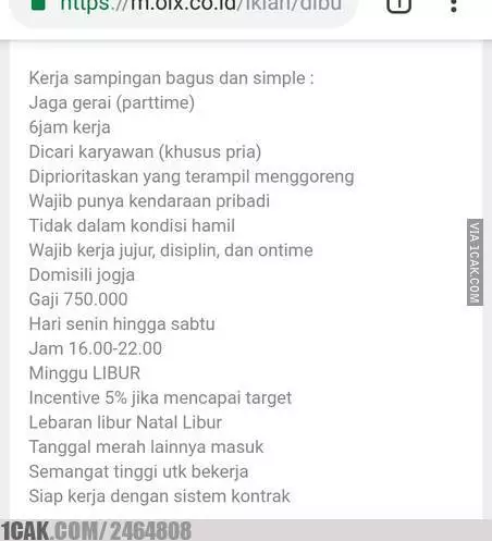 lowongan kerja absurd berbagai sumber lowongan kerja absurd berbagai sumber