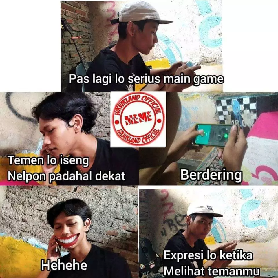 meme gangguan game berbagai sumber