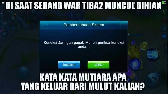 meme gangguan game berbagai sumber
