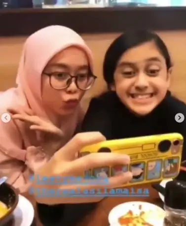 potret kebersamaan lesty dan asila Instagram