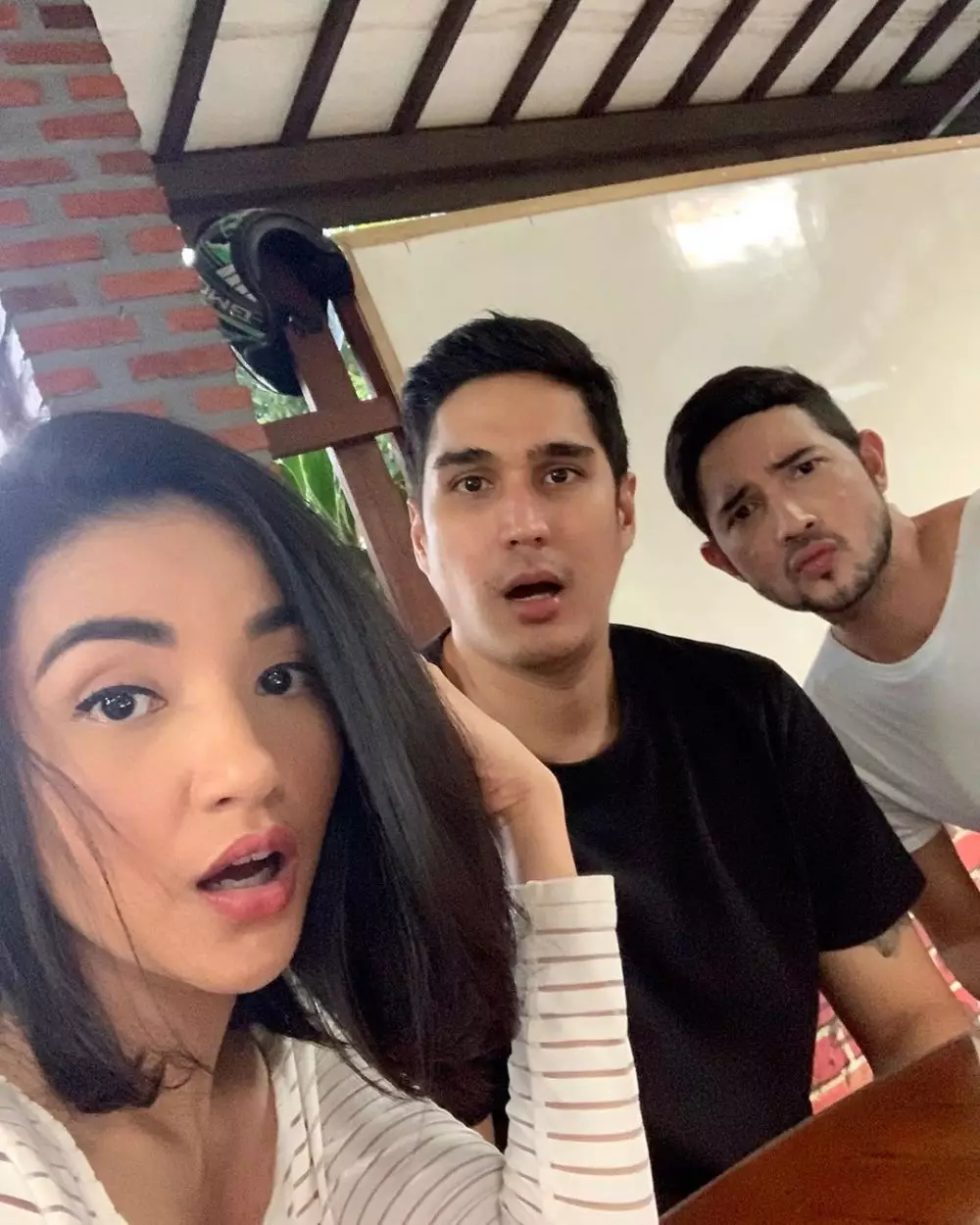 potret kompak tsania dan marcel Instagram