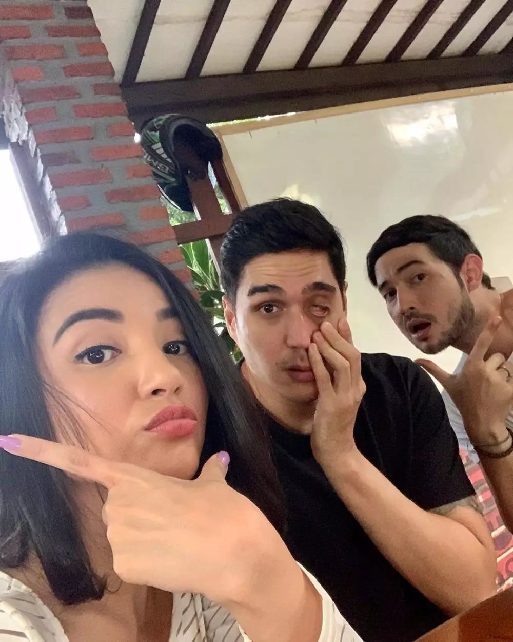 potret kompak tsania dan marcel Instagram