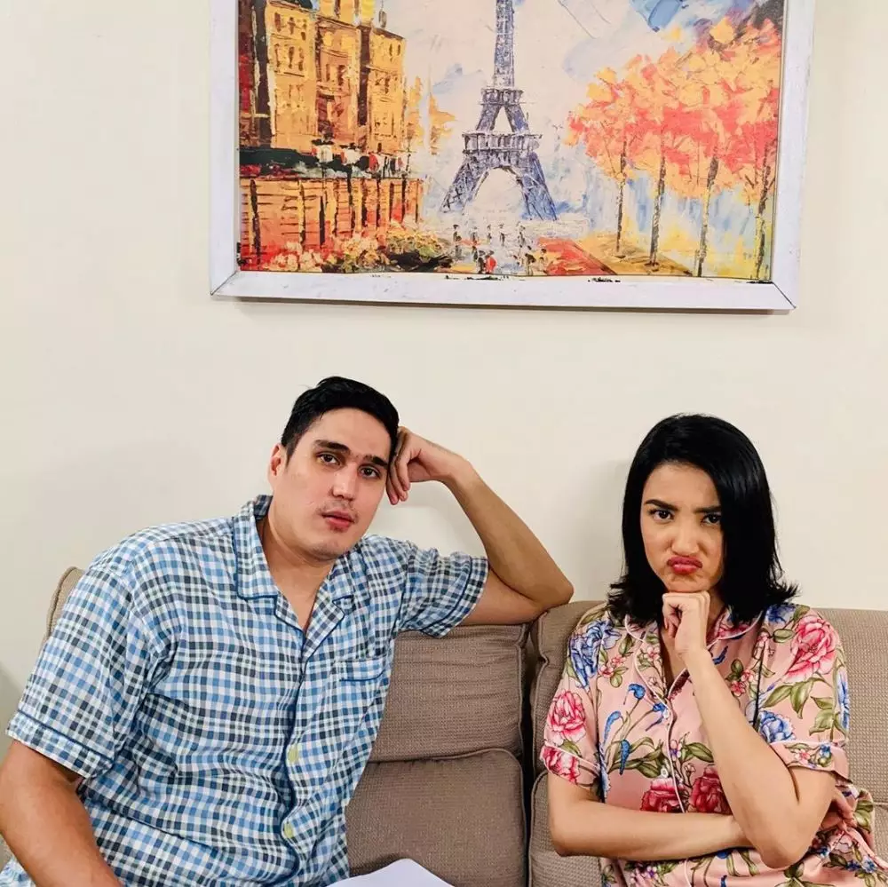 potret kompak tsania dan marcel Instagram