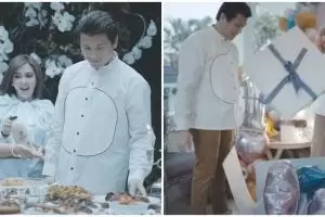 9 Momen Syahrini & Reino Barack di ultah keponakan, mesranya pol