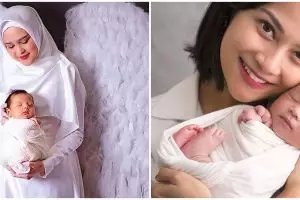 Potret newborn anak 7 seleb bareng sang ibu, kece maksimal