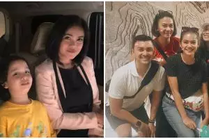 Berseteru di sinetron, ini 7 potret akrab Dian Nitami & Indah Indriana