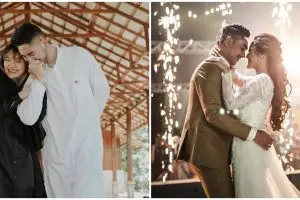 8 Momen anniversary Siti Badriah & suami, dapat kado mewah