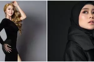 Beda dari biasanya, gaya pemotretan 7 pedangdut ini bikin pangling