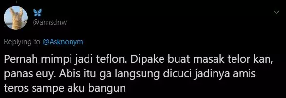 mimpi teraneh warganet5 twitter