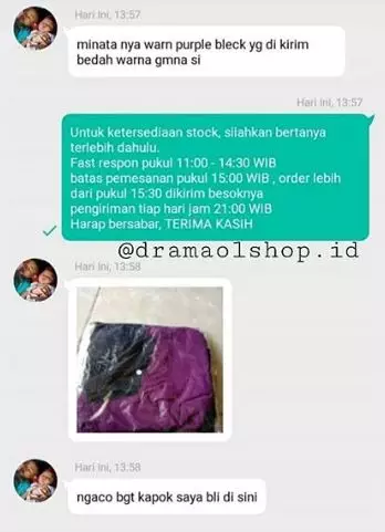 Chat komplain customer olshop berbagai sumber Chat komplain customer olshop berbagai sumber