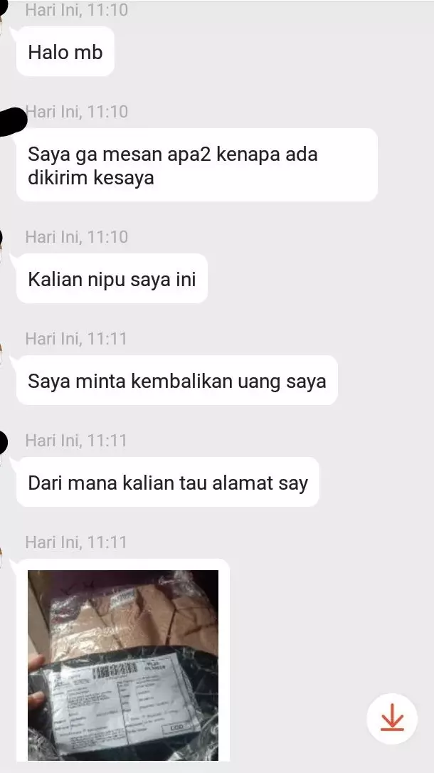 Chat komplain customer olshop berbagai sumber Chat komplain customer olshop berbagai sumber