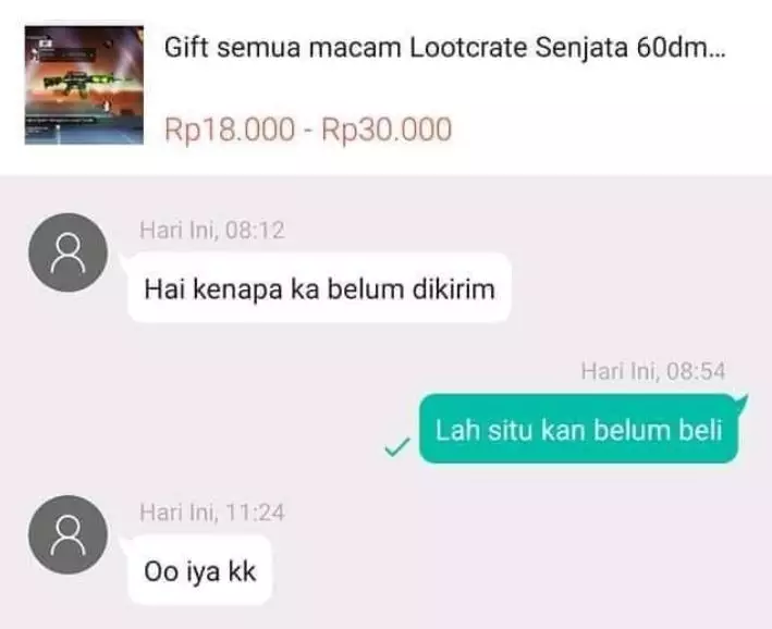 Chat komplain customer olshop berbagai sumber Chat komplain customer olshop berbagai sumber
