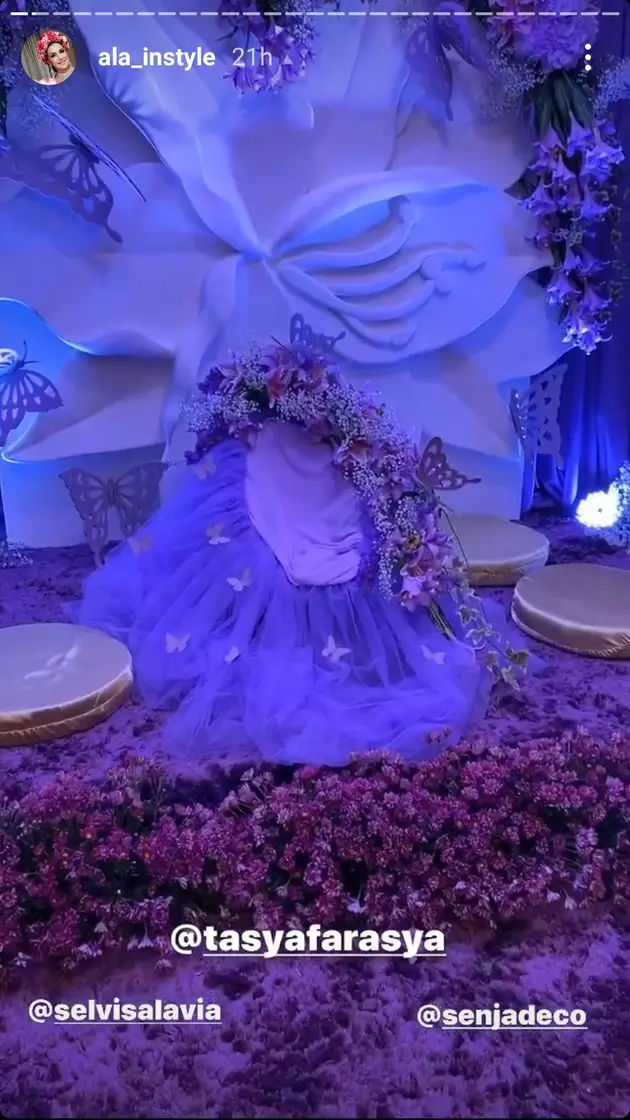 Potret aqiqah anak Tasya Farasya © 2020 Instagram/@tasyafarasya