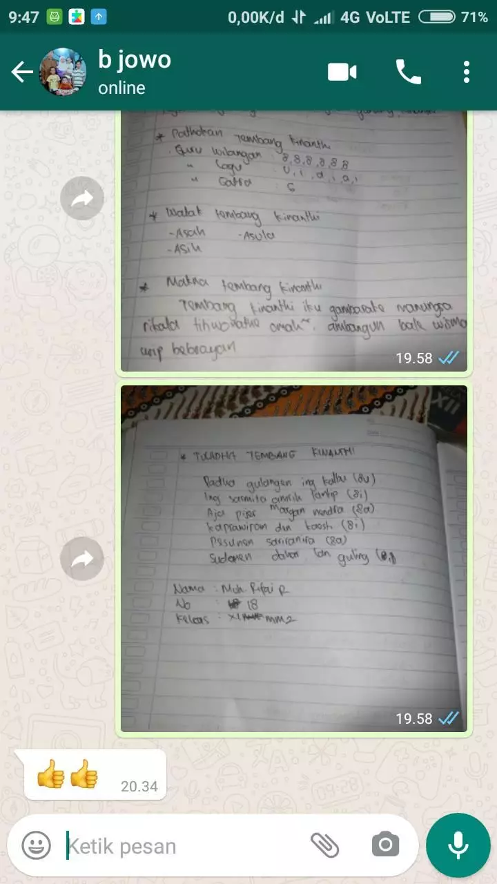 Balasan singkat guru Berbagai sumber Balasan singkat guru Berbagai sumber