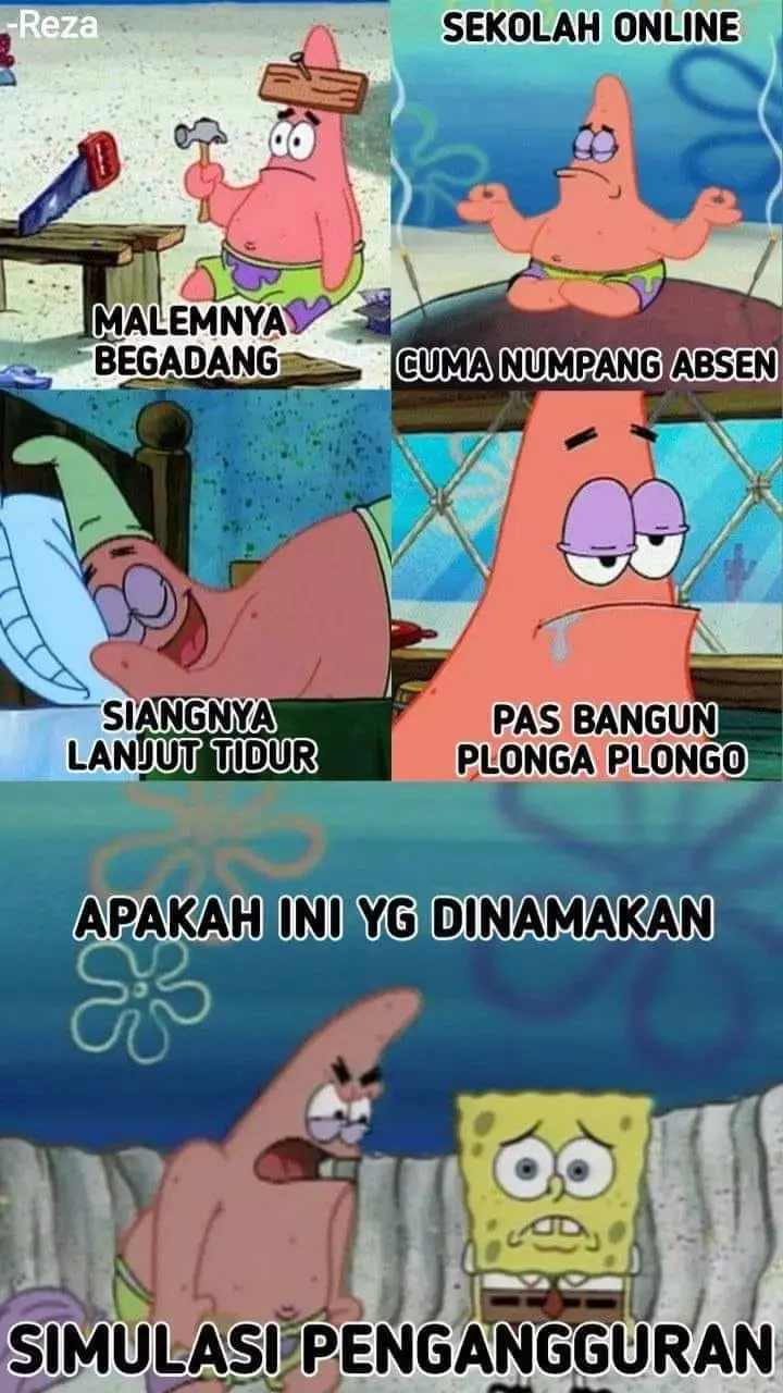 Meme nasib sekolah online Berbagai sumber Meme nasib sekolah online Berbagai sumber