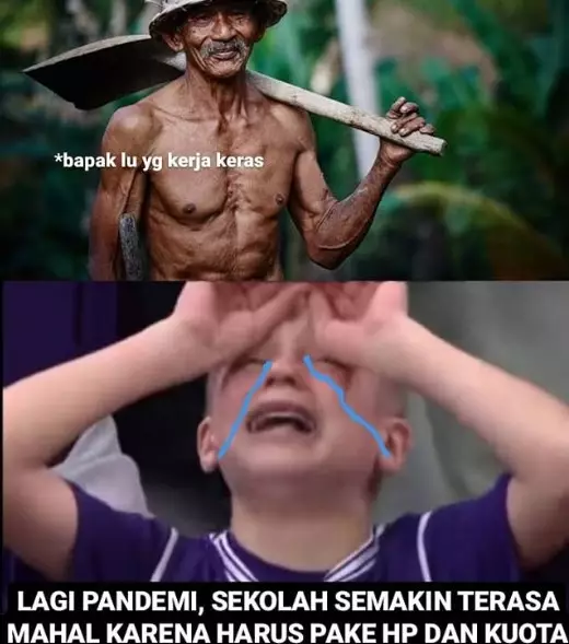 Meme nasib sekolah online Berbagai sumber Meme nasib sekolah online Berbagai sumber