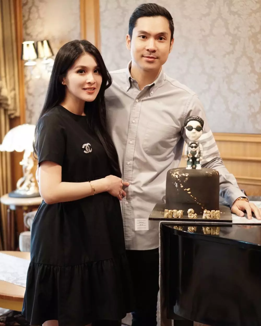 kue ulang tahun Sandra Dewi Instagram