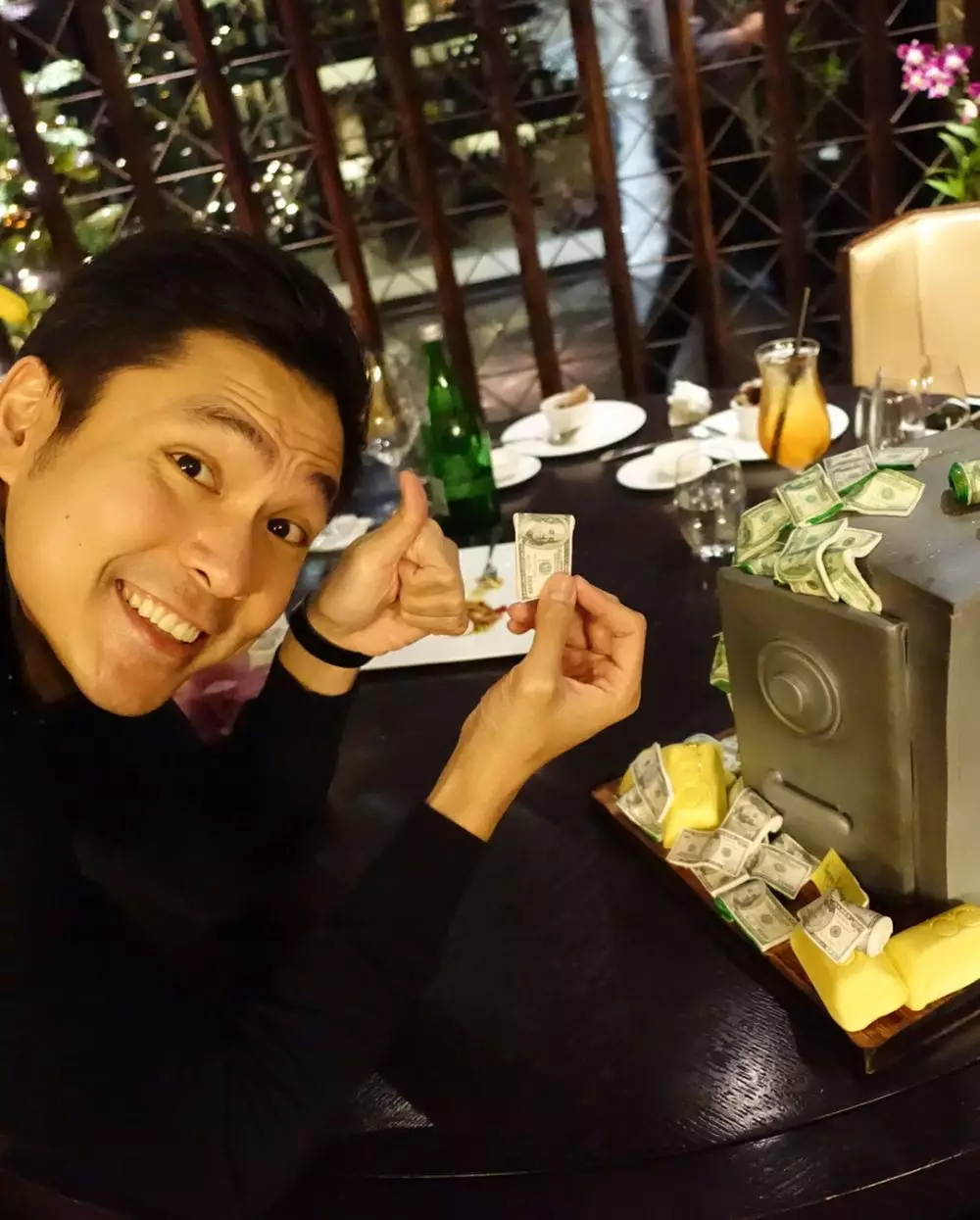 kue ulang tahun Sandra Dewi Instagram