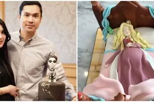 9 Potret kue ultah Sandra Dewi-Harvey Moeis dari pacaran sampai nikah
