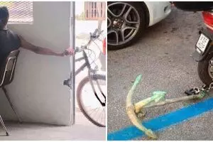 10 Momen lucu mengamankan barang ini bikin cekikikan