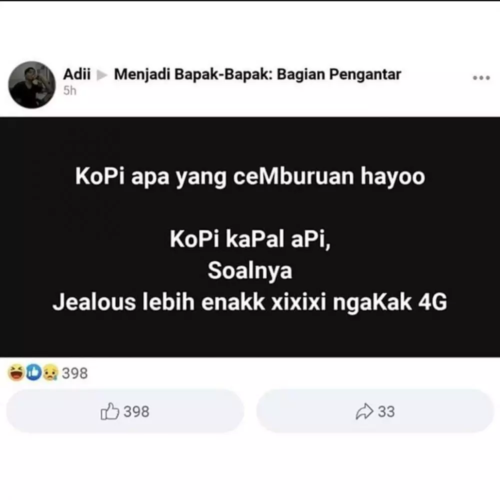 status lucu tebakan receh © 2020 instagram.com