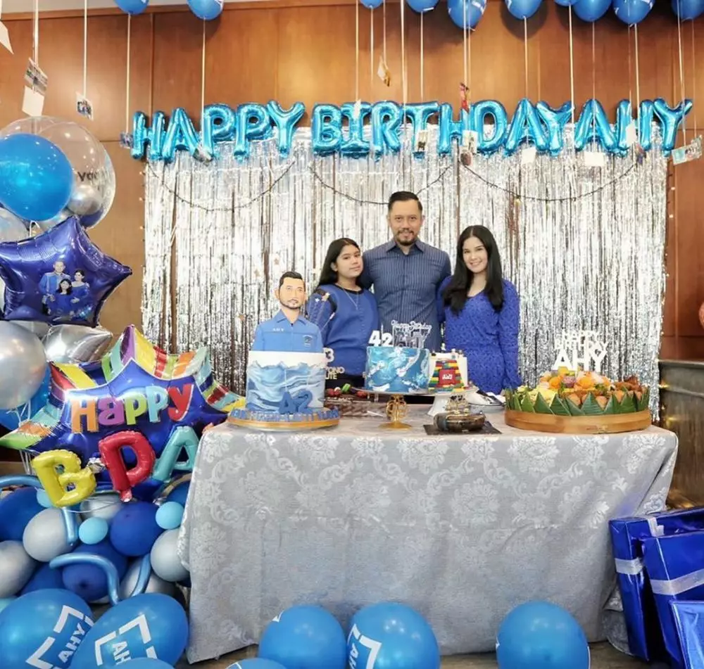 Momen ulang tahun AHY ke-42 Instagram