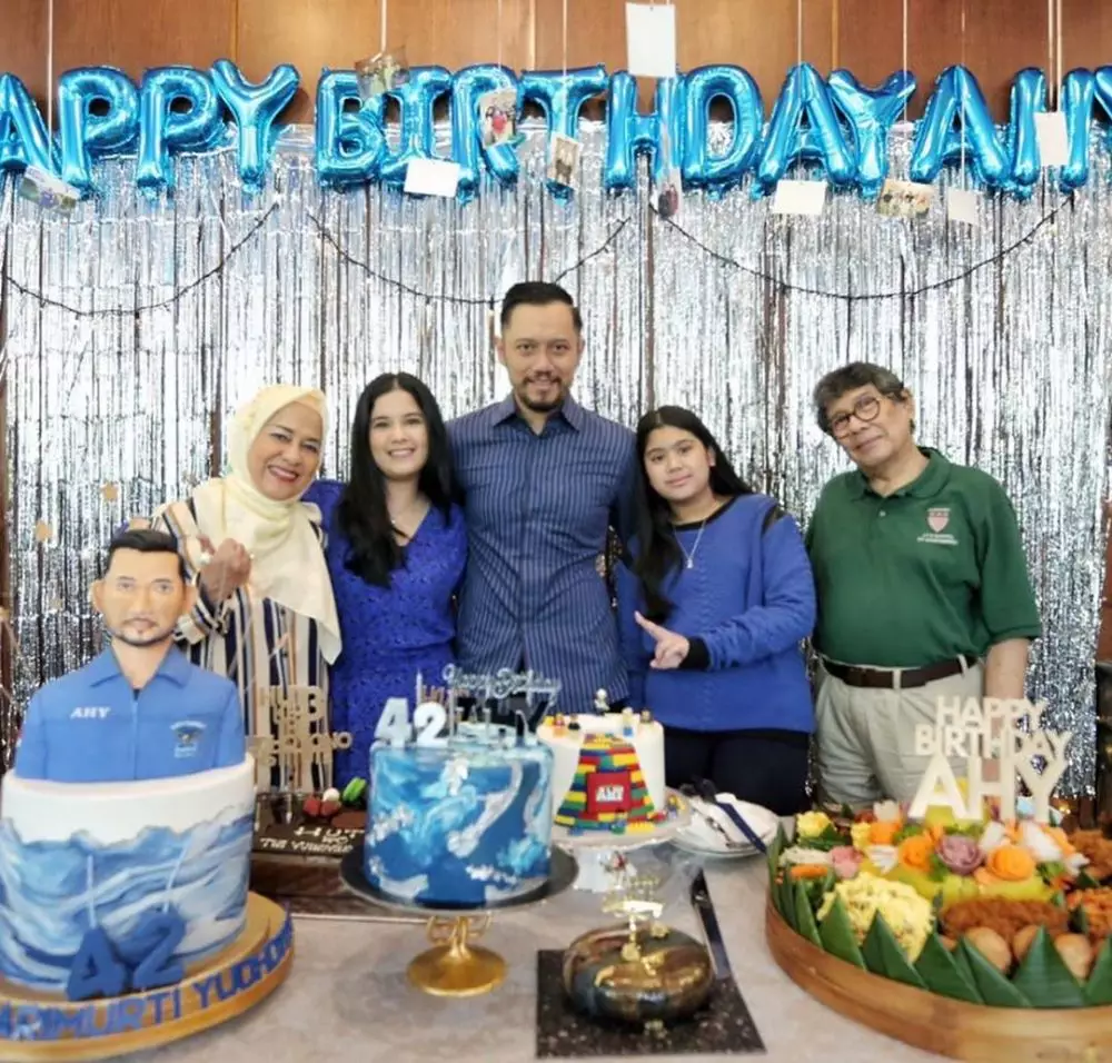Momen ulang tahun AHY ke-42 Instagram