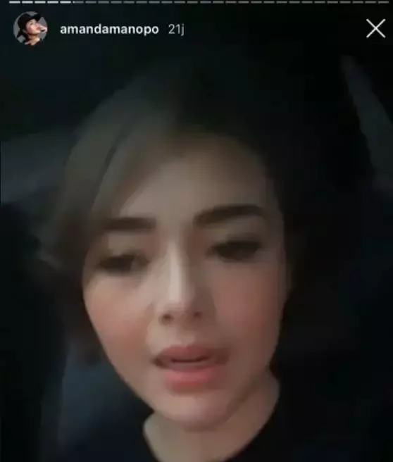 amanda super pendek Instagram