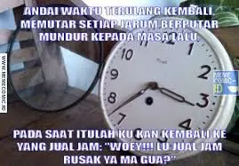 Meme memutar waktu Berbagai sumber
