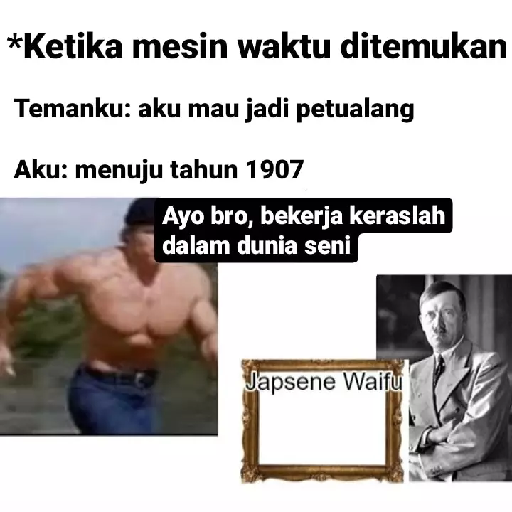 Meme memutar waktu Berbagai sumber