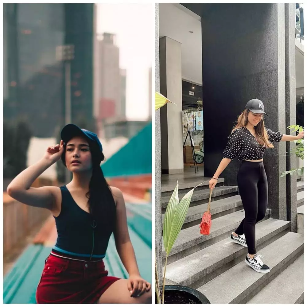 Beda gaya amanda dan marsha © 2020 brilio.net