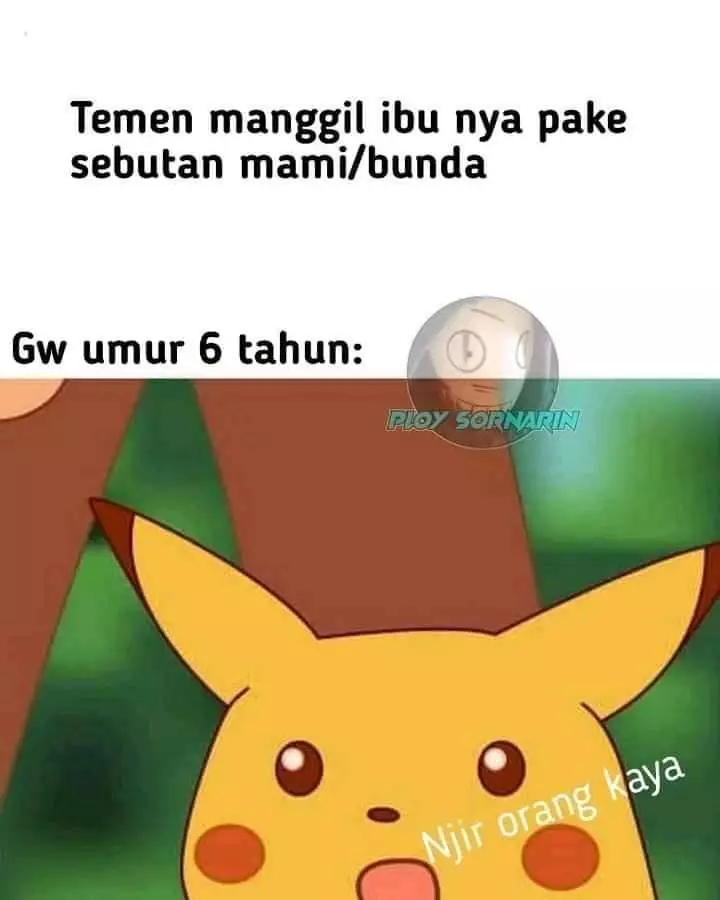 Meme hal dilakukan anak kecil Berbagai sumber