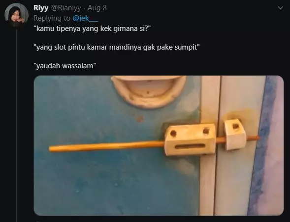 Tipe jodoh impian twitter