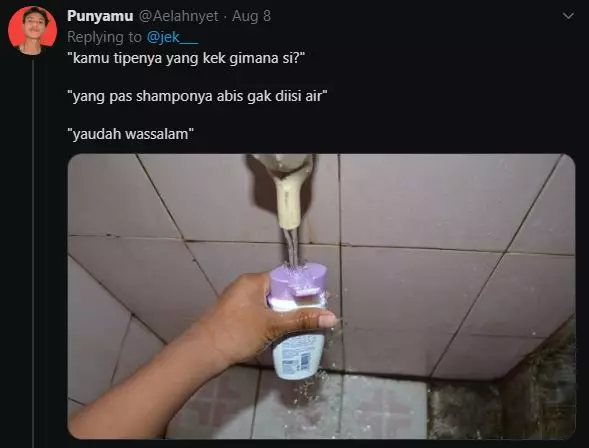 Tipe jodoh impian twitter