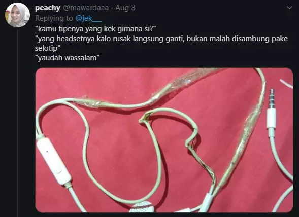 Tipe jodoh impian twitter