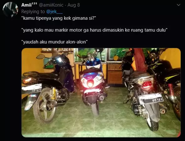 Tipe jodoh impian twitter