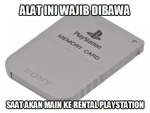 meme kenang PS1 berbagai sumber