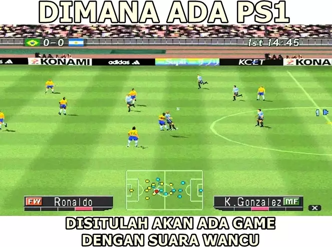 meme kenang PS1 berbagai sumber
