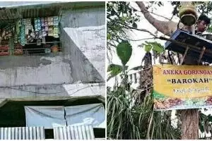 10 Potret lucu pedagang nggak niat jualan ini bikin susah nahan tawa