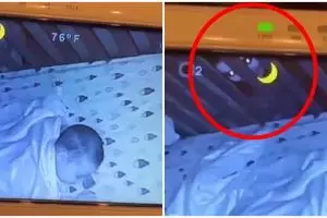 Viral penampakan terekam CCTV di kamar bayi, ini faktanya