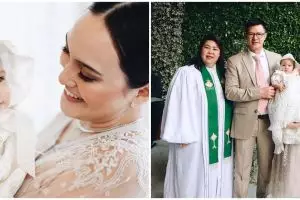 10 Momen Claire anak Shandy Aulia jalani baptis percik, menyentuh